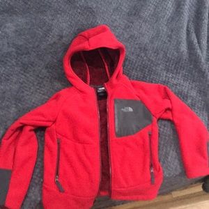 Boys North Face fleece jacket